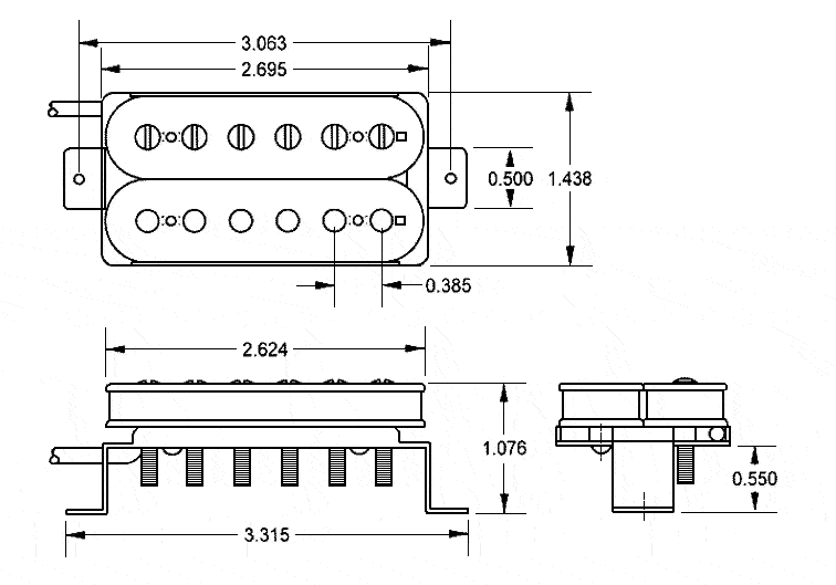 Seymour Duncan 59 Guitar Pickup - Bridge - Image 3