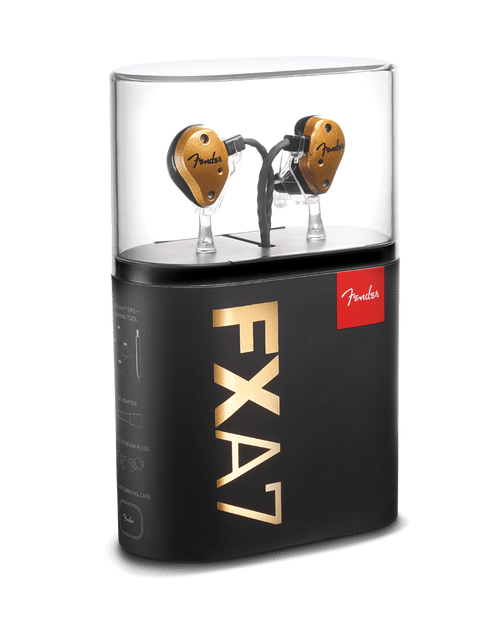 Fender FXA7 Pro In-Ear Monitors - Gold - Image 2
