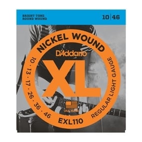 D'Addario EXL110 Nickel Wound Electric Guitar Strings - (10-46) - Image 3