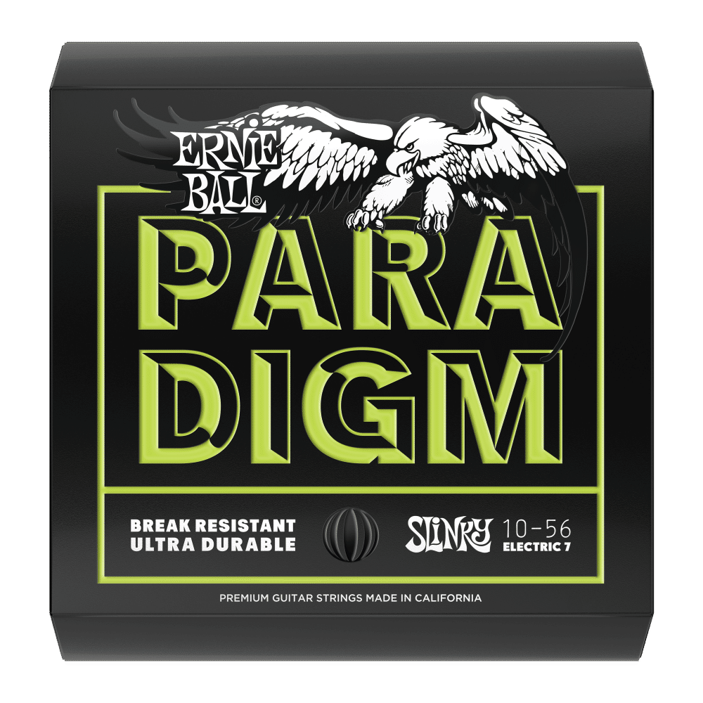 Ernie Ball Paradigm 7-String Regular Slinky Electric Guitar Strings (10-56) - Image 2