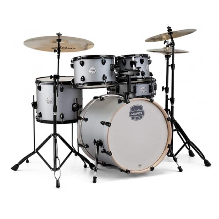 Mapex Storm ST5255B Drum Kit Deep Black Finish - Image 4