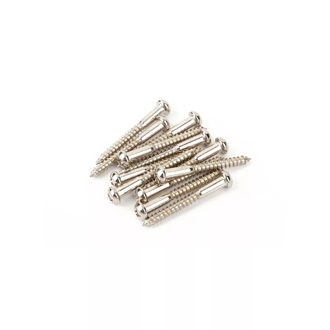 Fender Vintage-Style Strat® Bridge Mounting Screws - Nickel