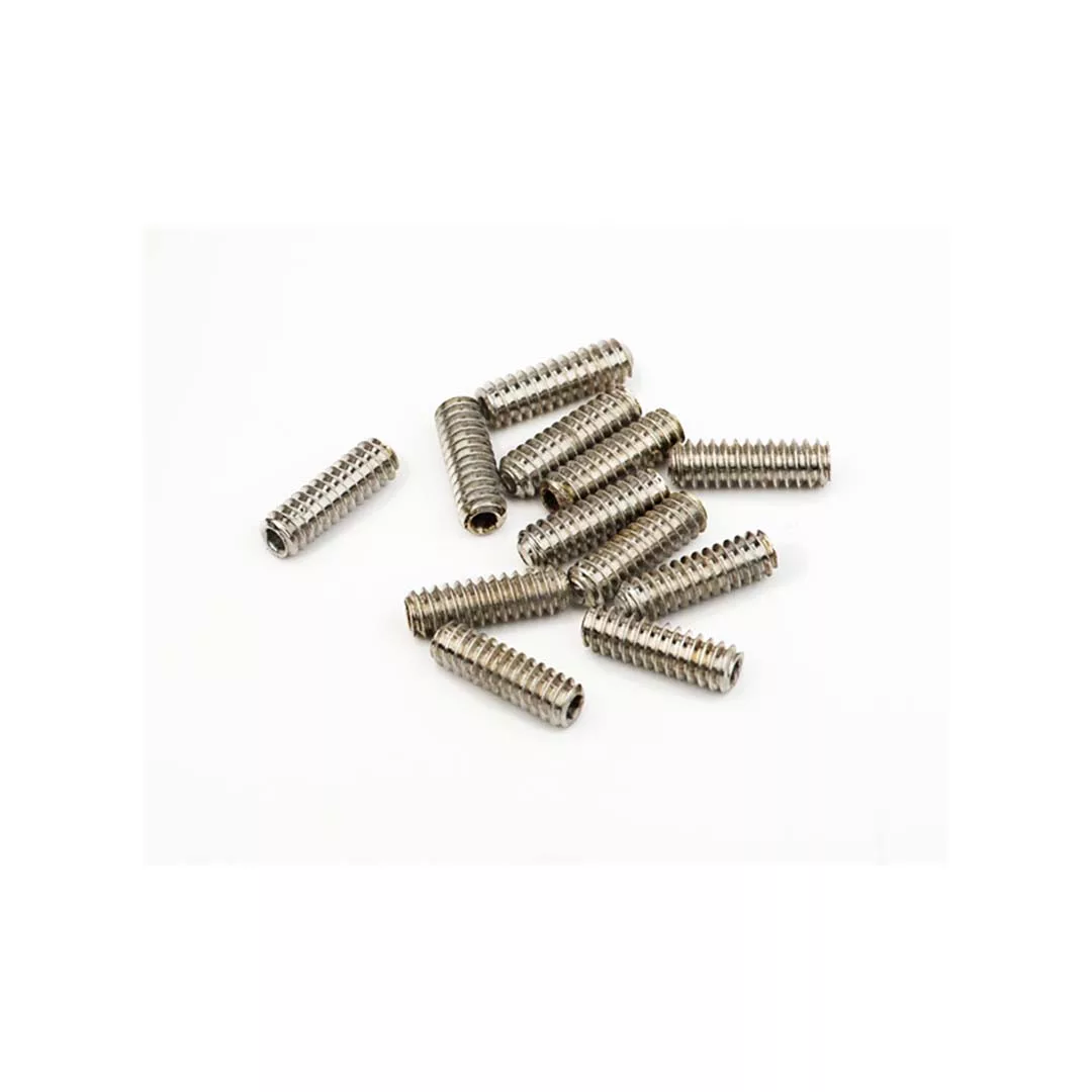 Fender Standard Series Bass Bridge Saddle Height Adjustment Screws - Nickel