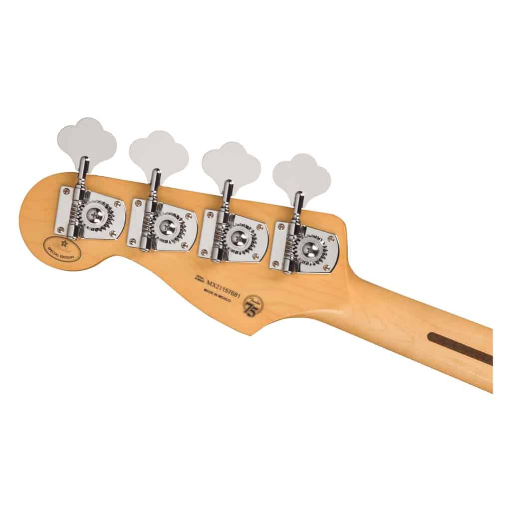 Fender Dealer Exclusive Player Jazz Bass® Plus Top, Maple Fingerboard, Green Burst - Image 4