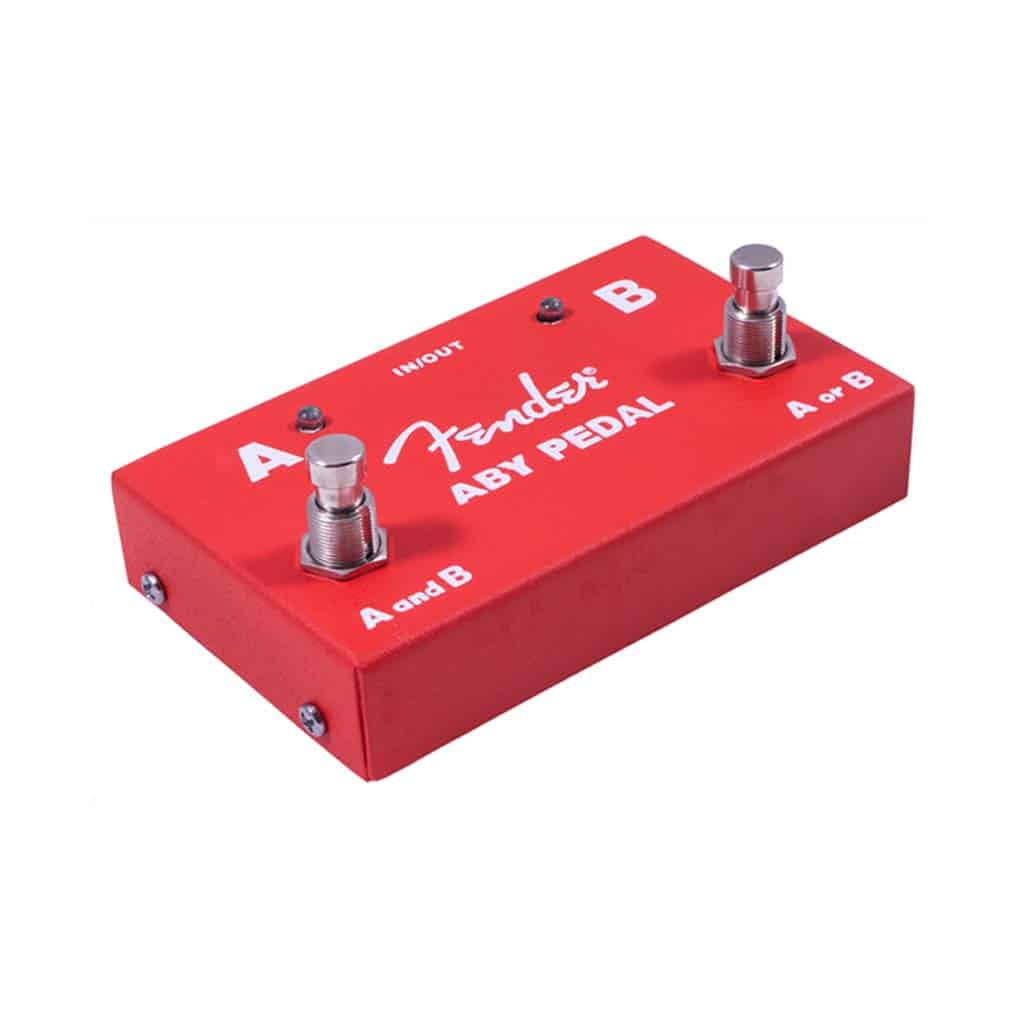 Fender 2-Switch ABY Pedal - Red - Image 3