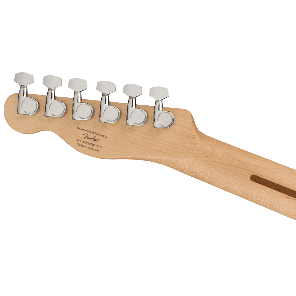 Squier by Fender FSR Bullet® Telecaster® Electric Guitar - Maple Fingerboard - Olympic White - Image 6