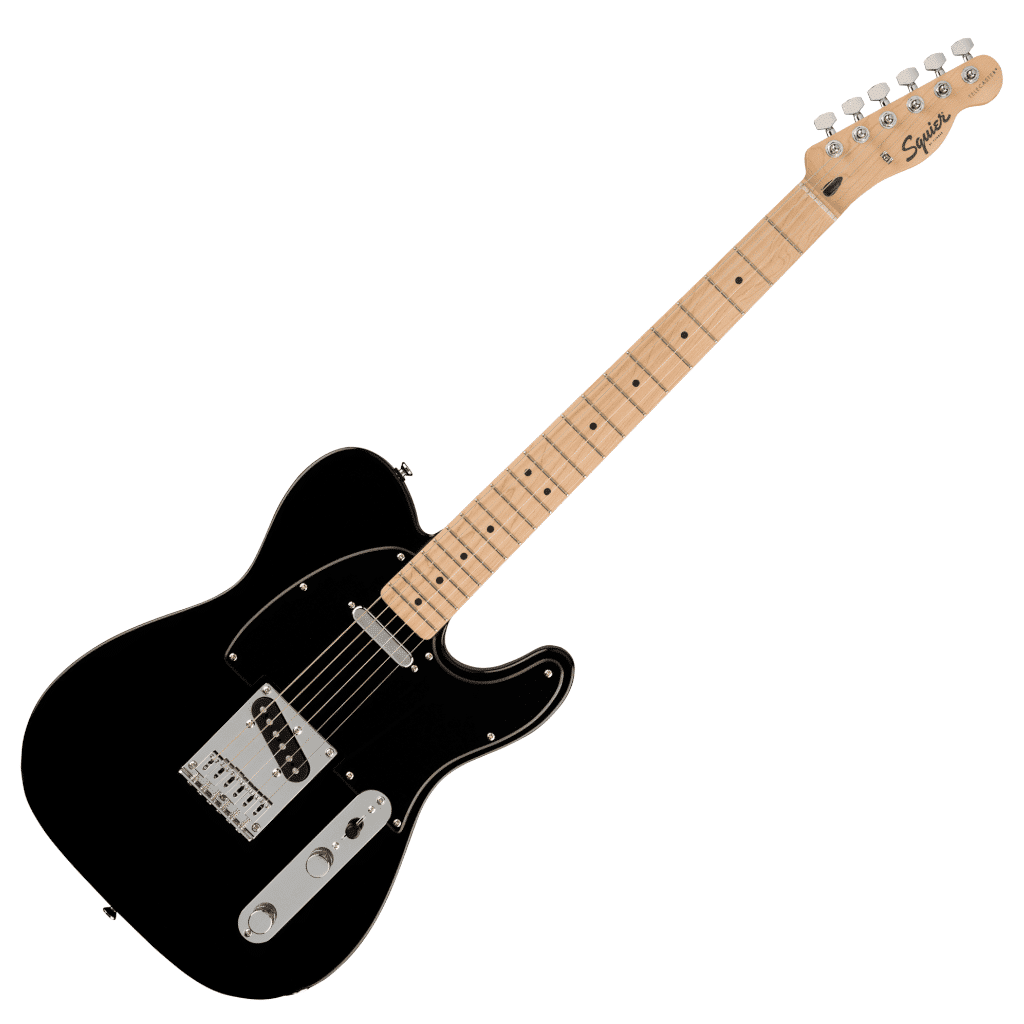 Squier by Fender FSR Bullet® Telecaster® Electric Guitar - Maple Fingerboard - Black - Image 2