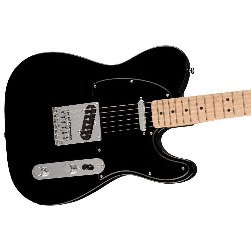 Squier by Fender FSR Bullet® Telecaster® Electric Guitar - Maple Fingerboard - Black - Image 4