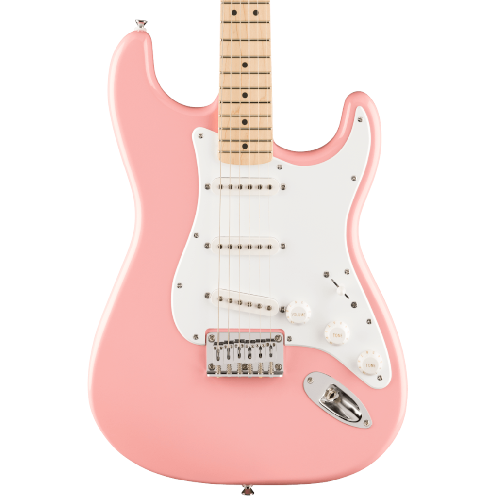 Squier by Fender FSR Sonic® Stratocaster® HT - Maple Fingerboard - Shell Pink