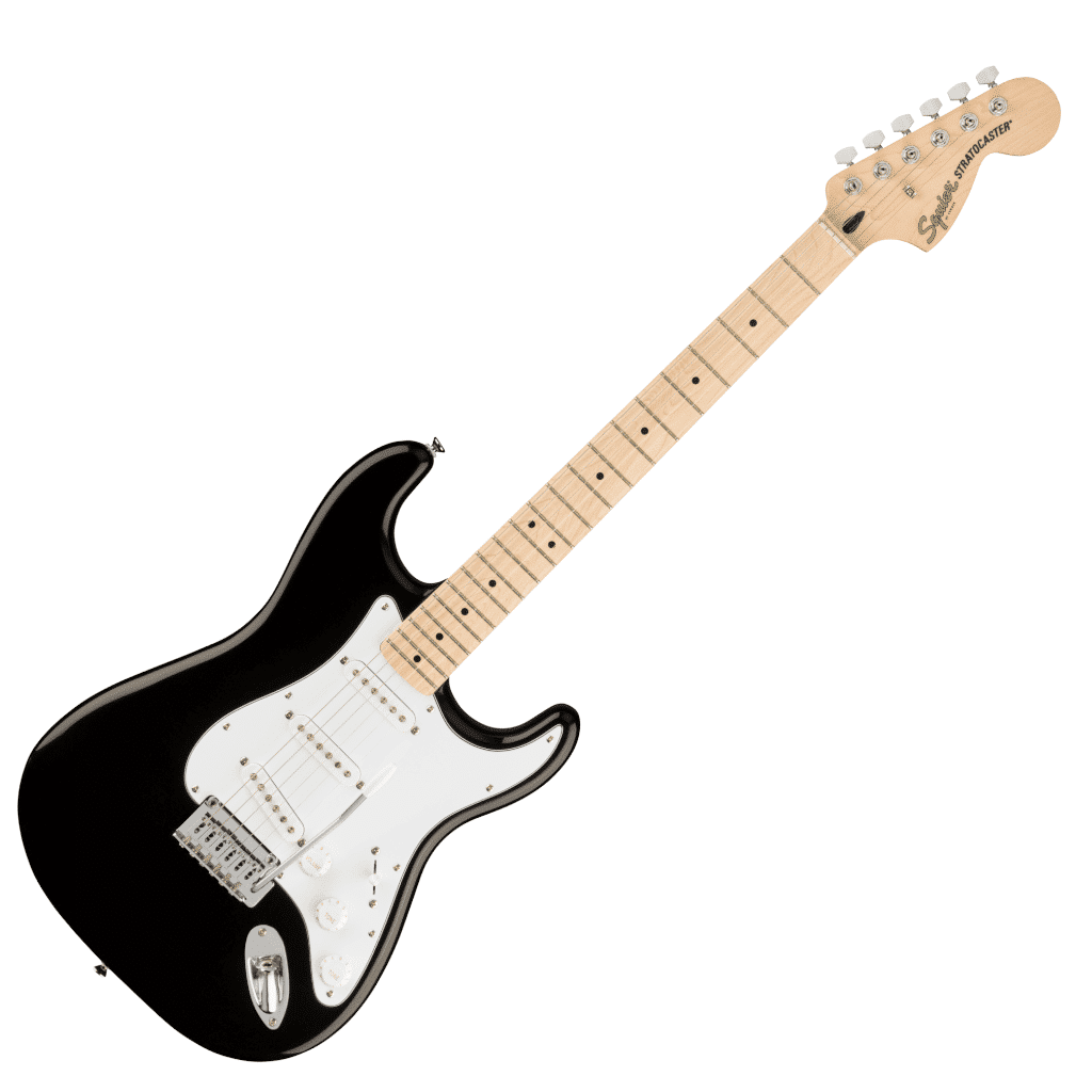 Squier by Fender Affinity Series™ Stratocaster® Electric Guitar - Maple Fingerboard - Black - Image 2