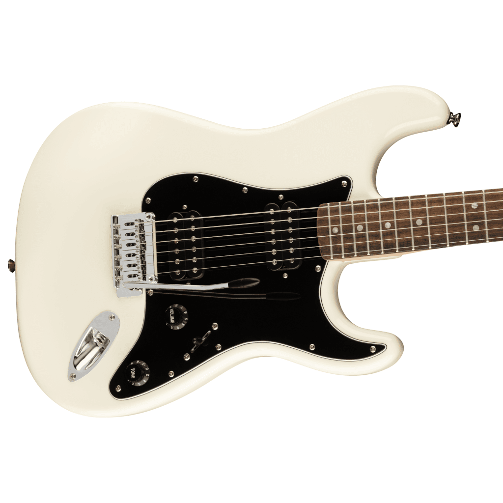 Squier by Fender Affinity Series™ Stratocaster® HH - Laurel Fingerboard - Olympic White - Image 4