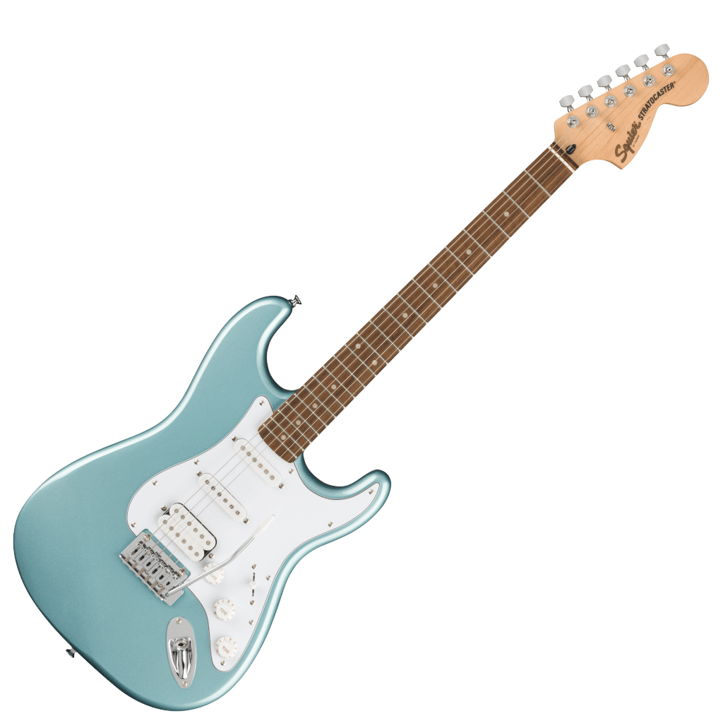 Squier by Fender FSR Affinity Series™ Stratocaster® HSS - Laurel Fingerboard - Ice Blue Metallic - Image 2