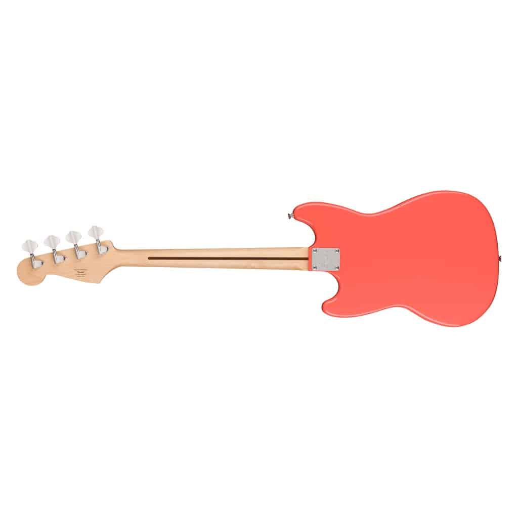 Squier by Fender Sonic™ Bronco™ Bass - Tahitian Coral - Image 3