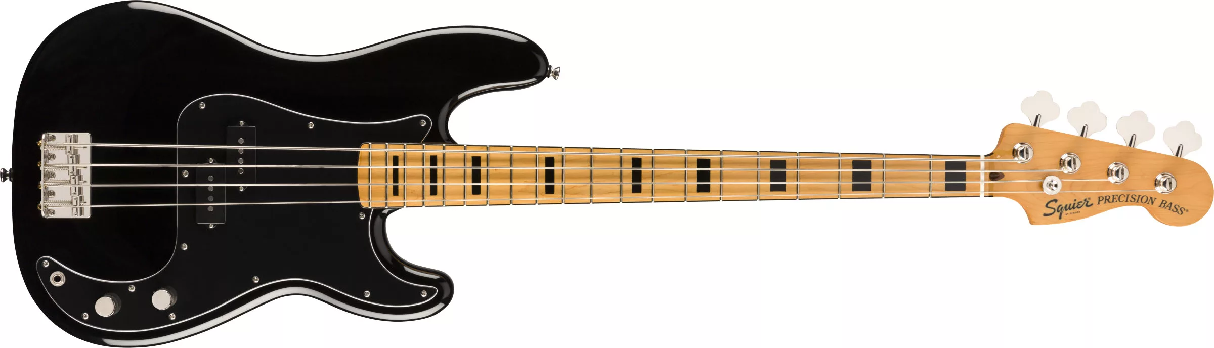 Squier Classic Vibe '70s Precision Bass®, Maple Fingerboard, Black - Image 2