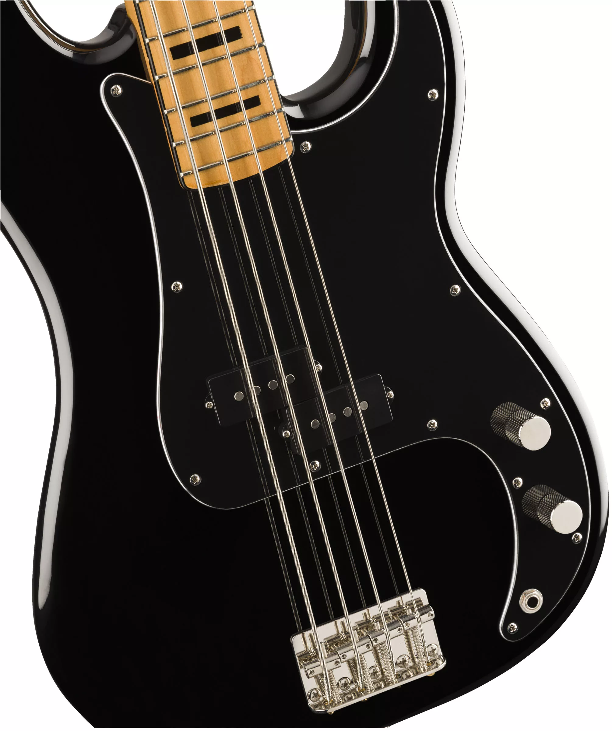 Squier Classic Vibe '70s Precision Bass®, Maple Fingerboard, Black - Image 4
