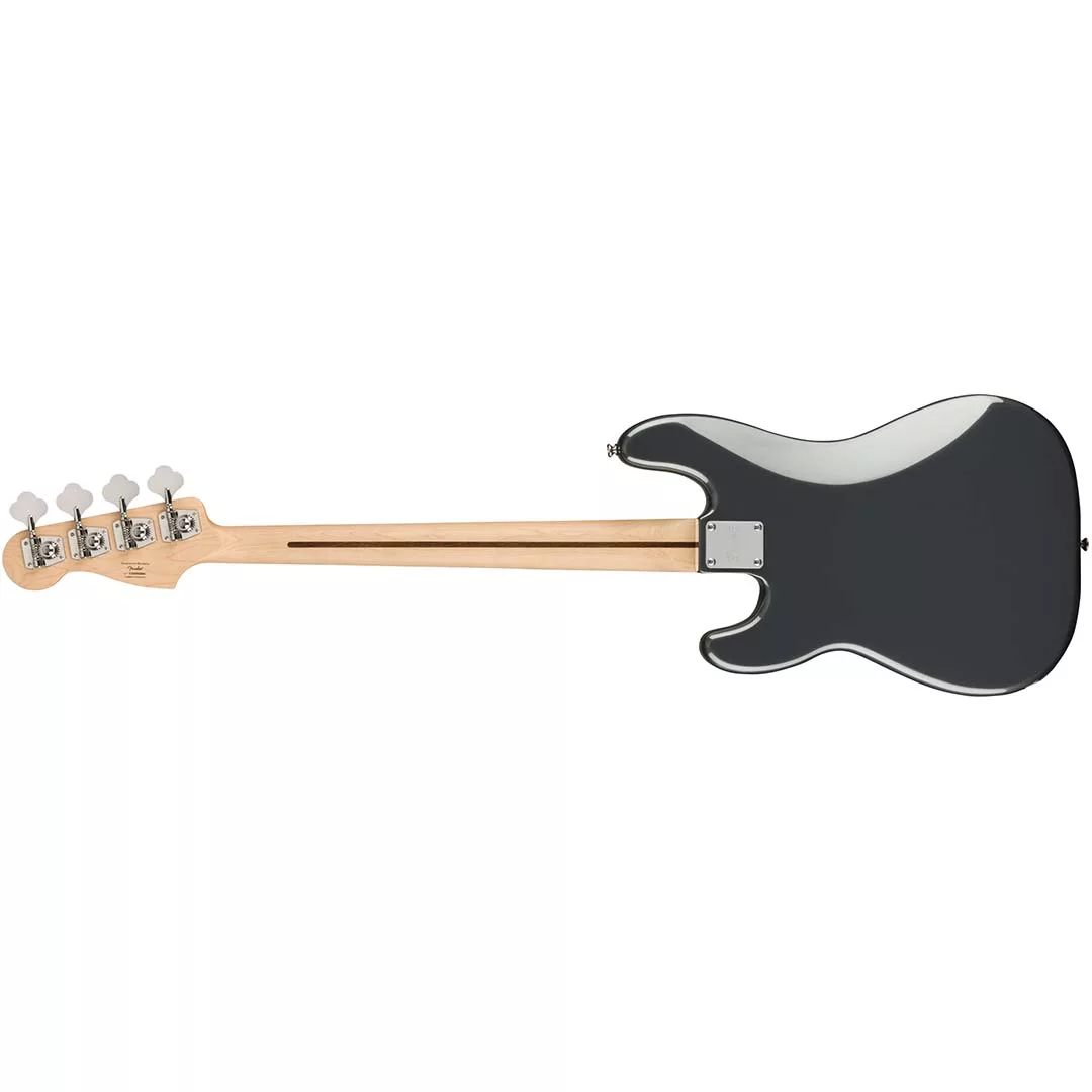 Squier Affinity Series™ Precision Bass® PJ, Laurel Fingerboard, Black Pickguard, Charcoal Frost Metallic - Image 3