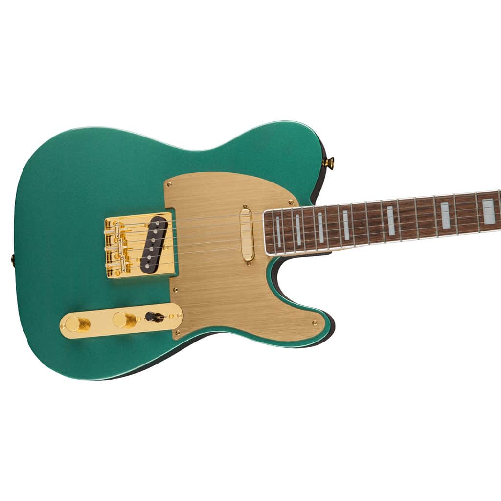 Squier by Fender 40th Anniversary Telecaster® Gold Edition - Sherwood Green Metallic - Image 4