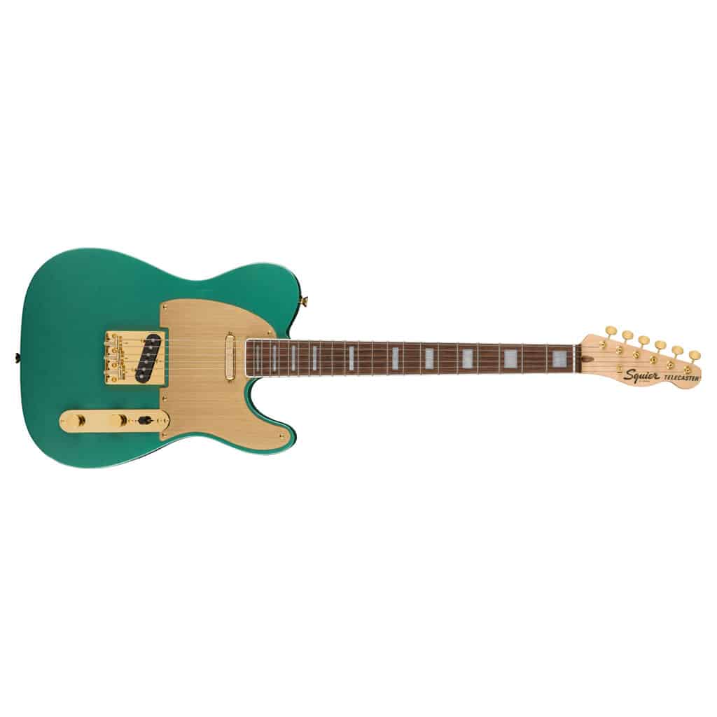 Squier by Fender 40th Anniversary Telecaster® Gold Edition - Sherwood Green Metallic - Image 2
