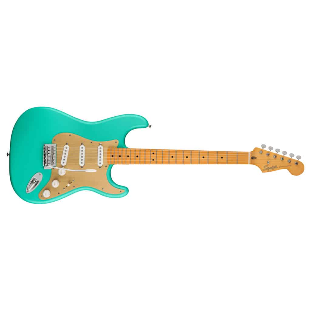 Squier by Fender 40th Anniversary Stratocaster® Vintage Edition - Satin Seafoam Green - Image 2