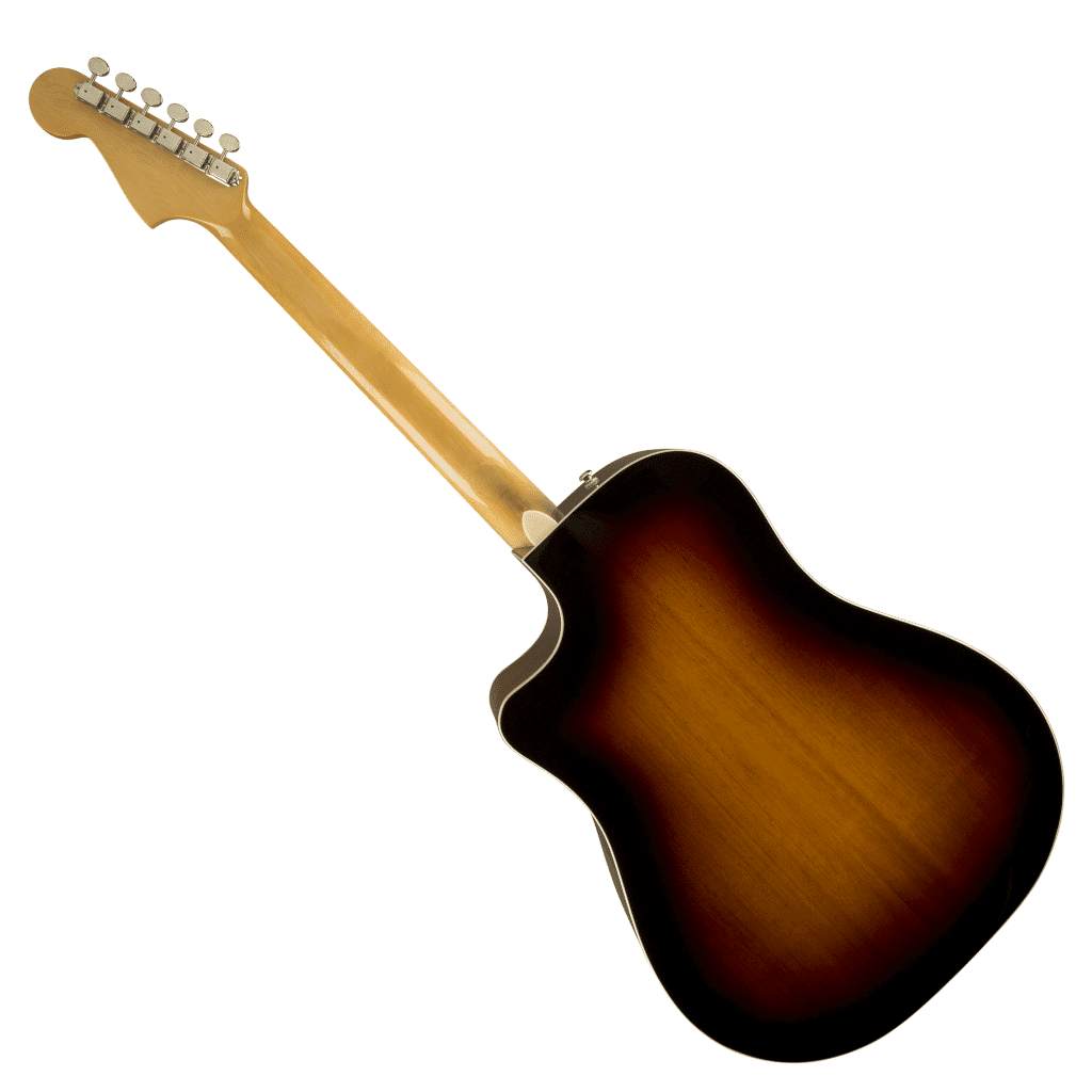 Fender California Series Kingman ASCE Dreadnought Acoustic-Electric Guitar - 3-Color Sunburst - Image 3