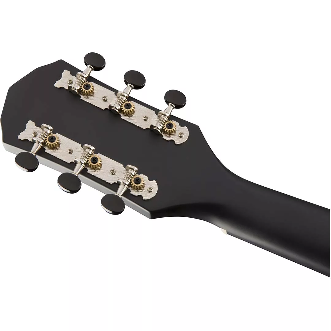 Fender Tim Armstrong Hellcat Acoustic Guitar, Walnut Fingerboard, Checkerboard - Image 8