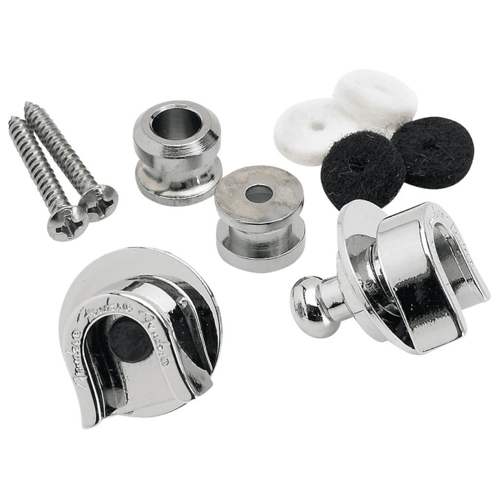 Fender Security Strap Locks - Chrome