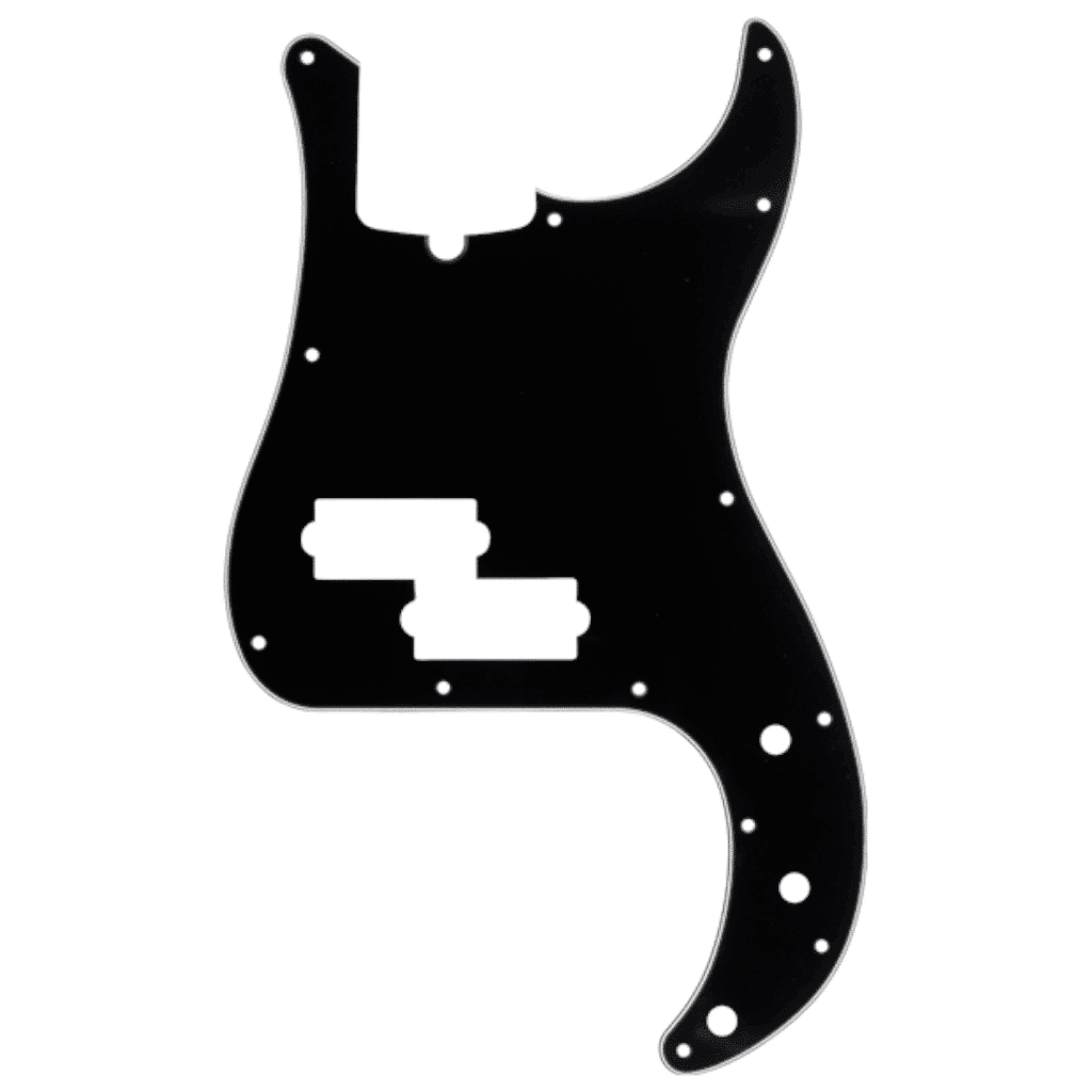 Fender® 3-Ply Precision Bass Pickguard - 13-Hole - Black