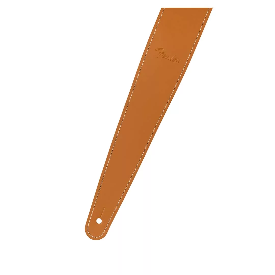 Fender 2" Essentials Leather Strap, Tan