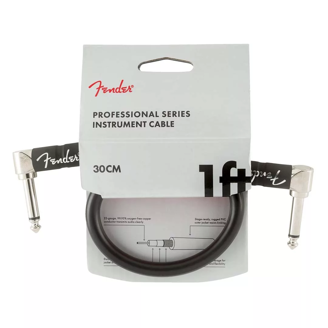Fender Professional Series Instrument Cables Cables - Black - Image 3