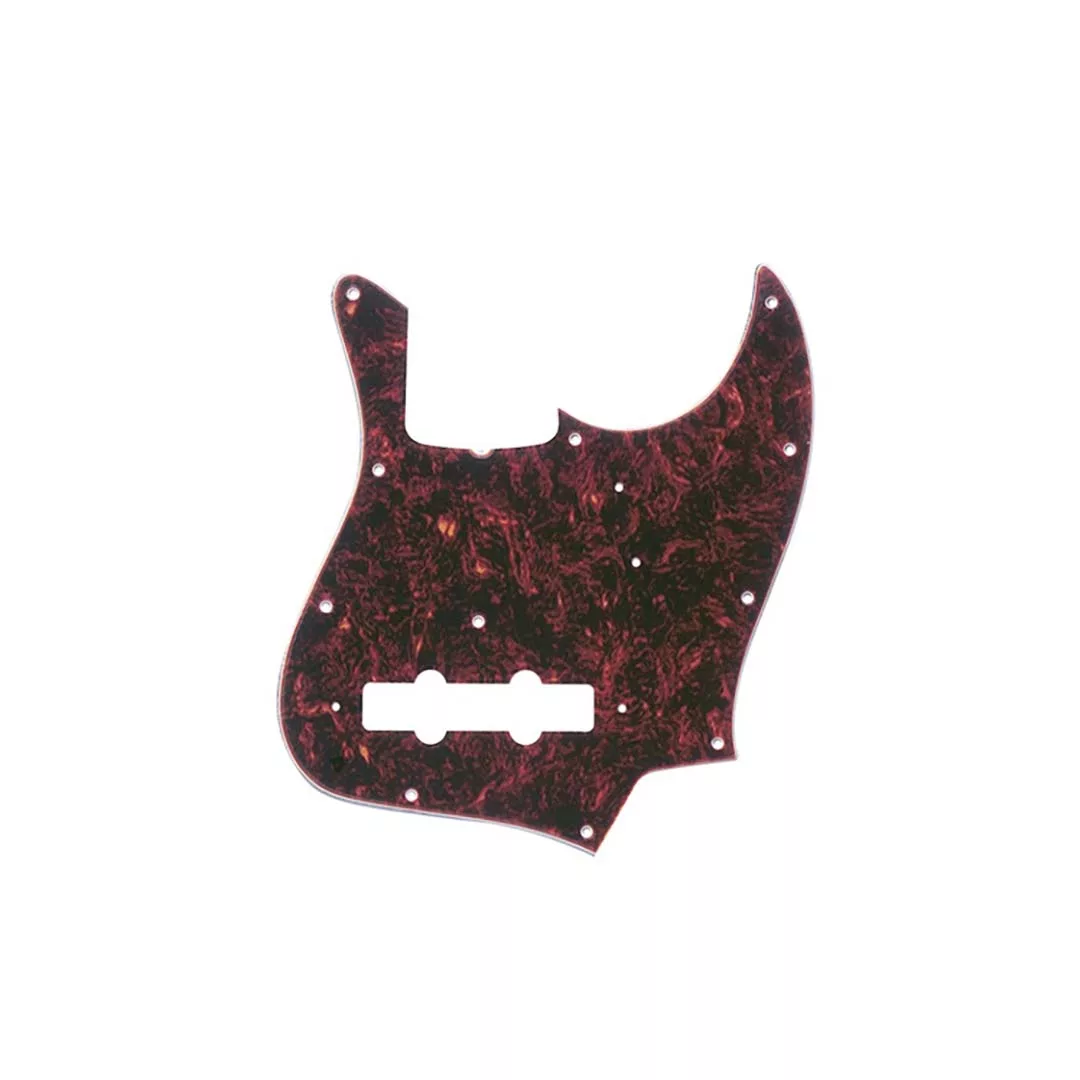 Fender Pickguard, Jazz Bass® (with Truss Rod Notch), 11-Hole Vintage Mount, Tortoise Shell, 4-Ply
