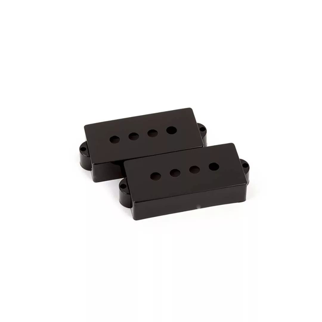 Fender Pickup Covers, Pure Vintage Precision Bass® Black (2)