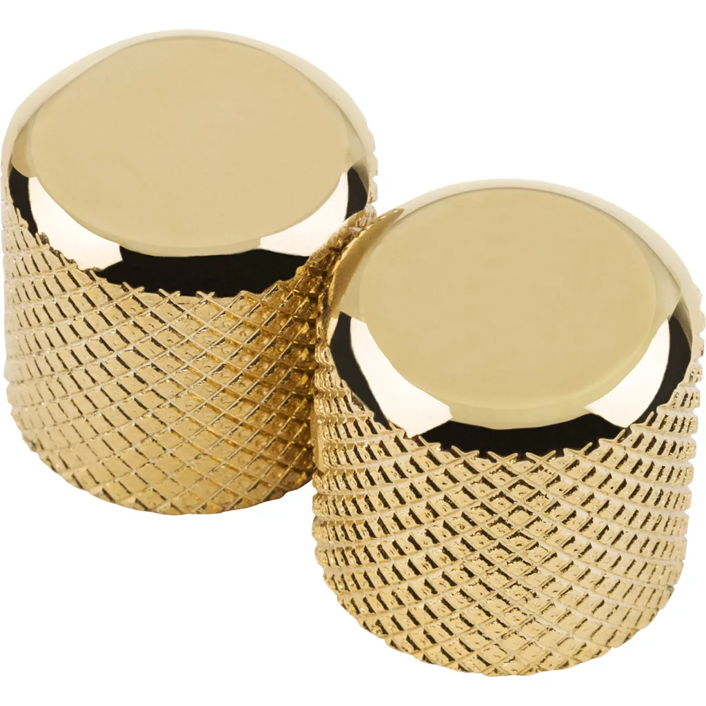 Fender Telecaster/Precision Bass Dome Knob Sets - Gold