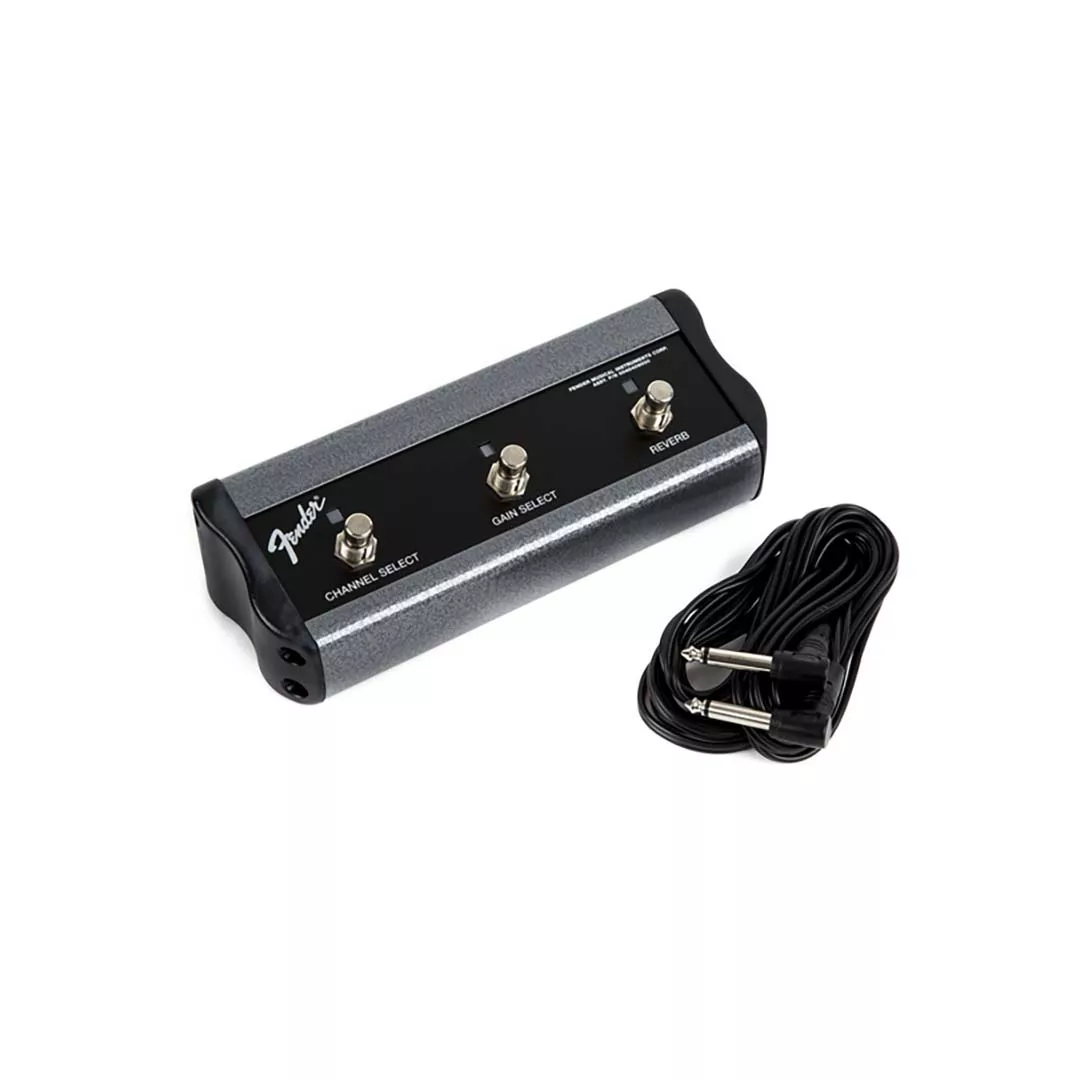 Fender 3-Button Footswitch: Channel-Gain-Reverb