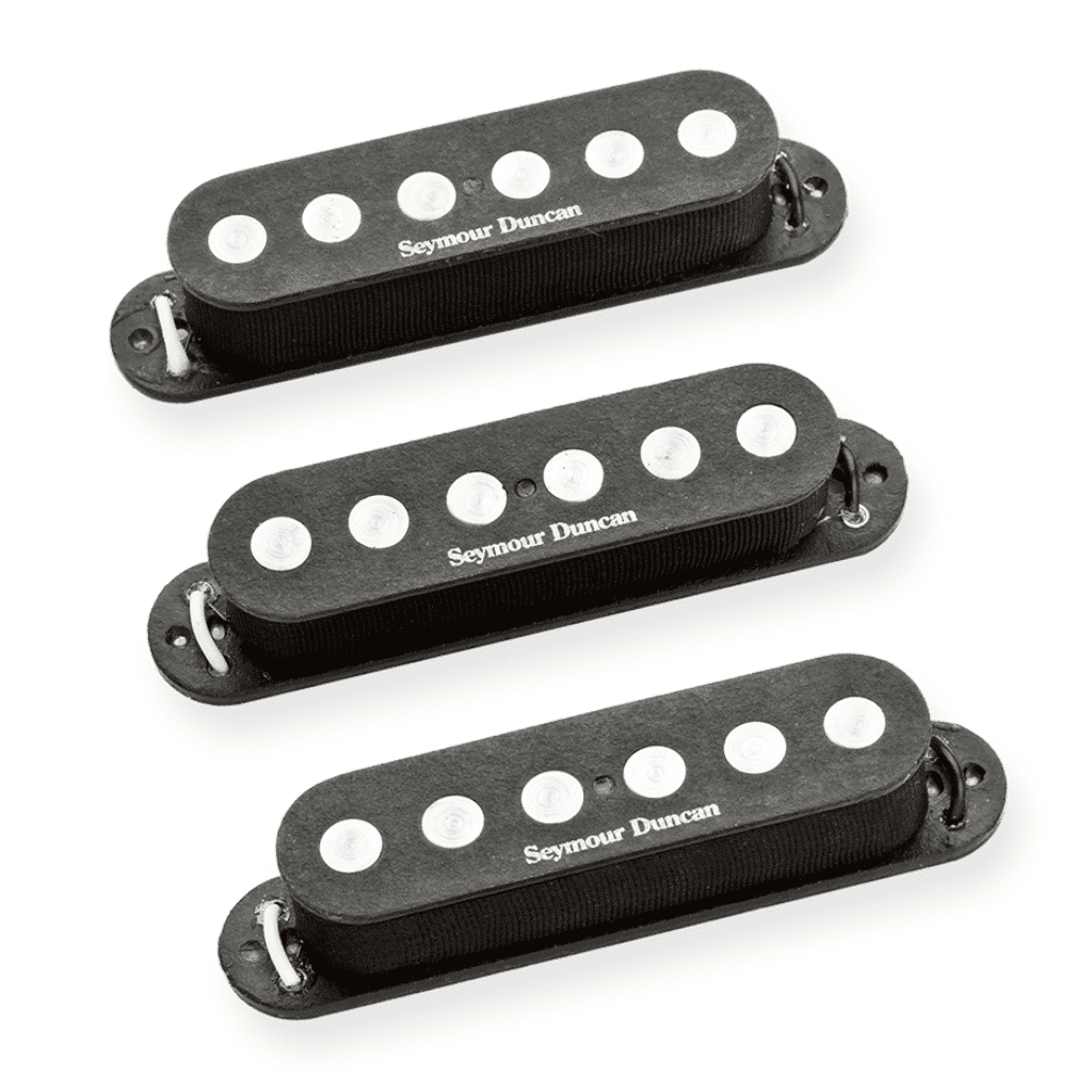 Seymour Duncan Quarter Pound™ Calibrated Stratocaster Pickups - Set - Black