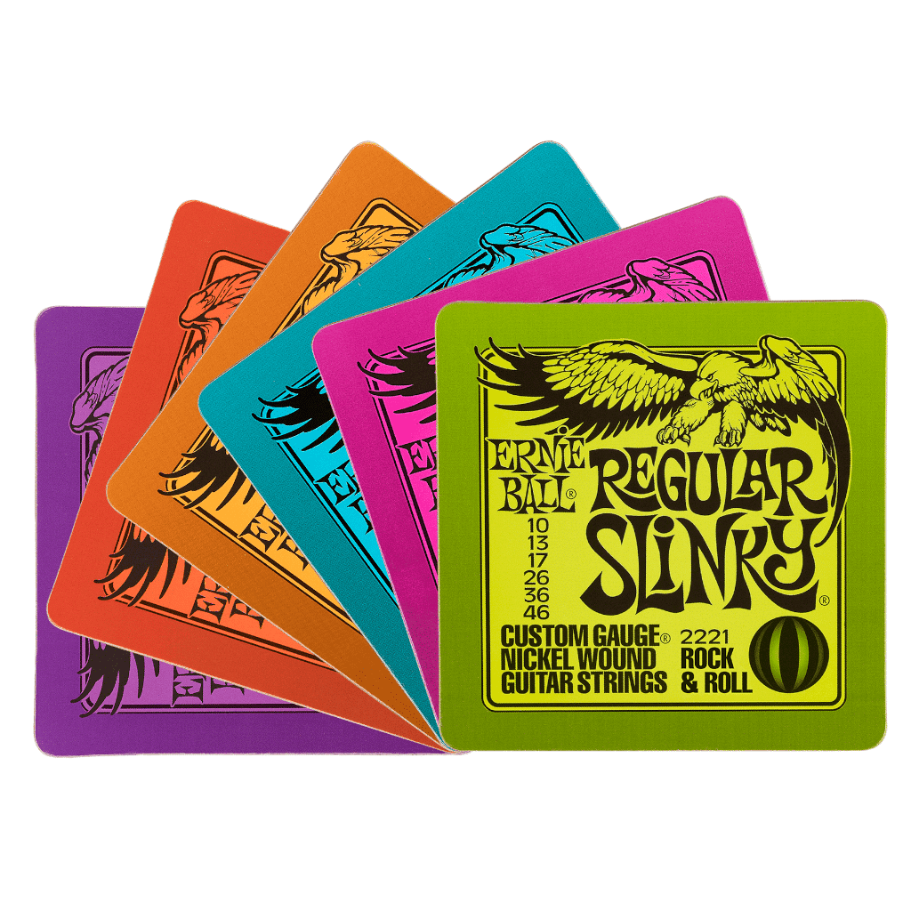Ernie Ball Slinky Drinks Coasters - 6 Pack