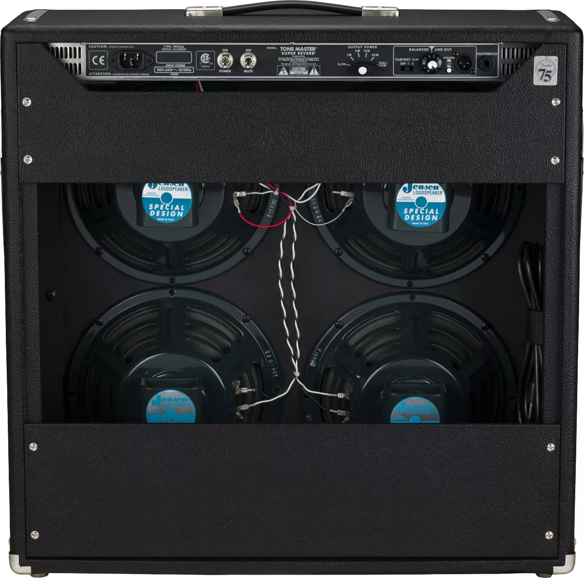 Fender Tone Master® Super Reverb® Guitar Amplifier - Image 2