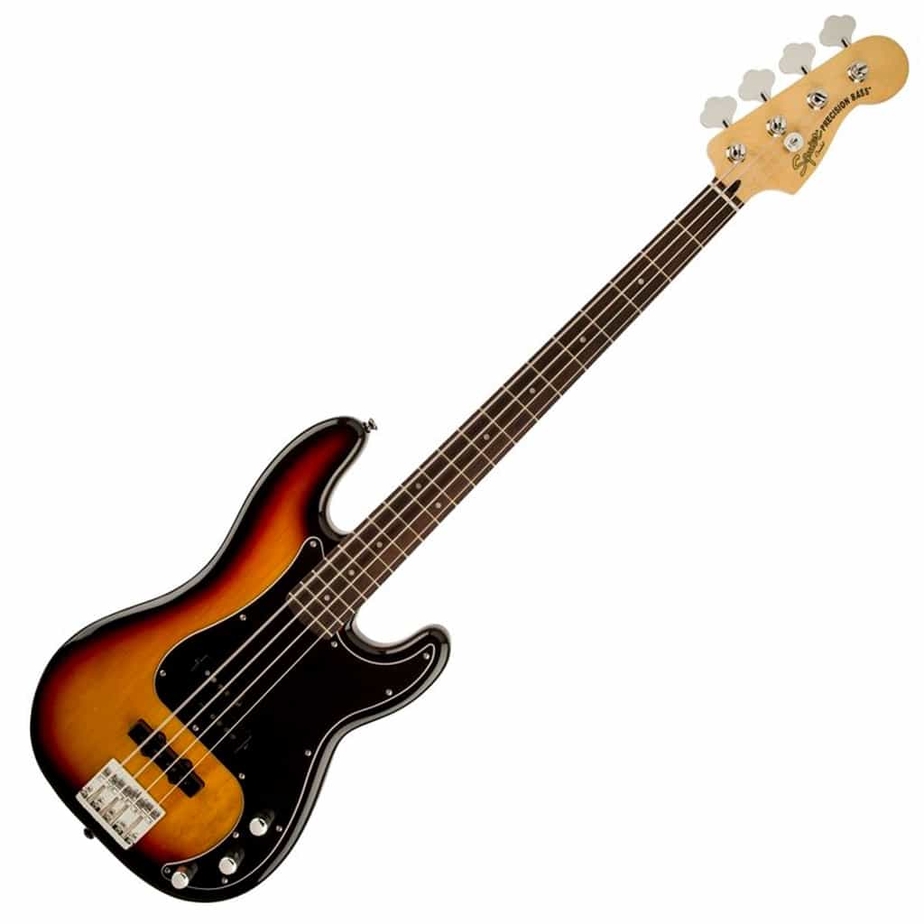 Squier by Fender Vintage Modified Precision Bass PJ 3-Tone Sunburst - Image 3