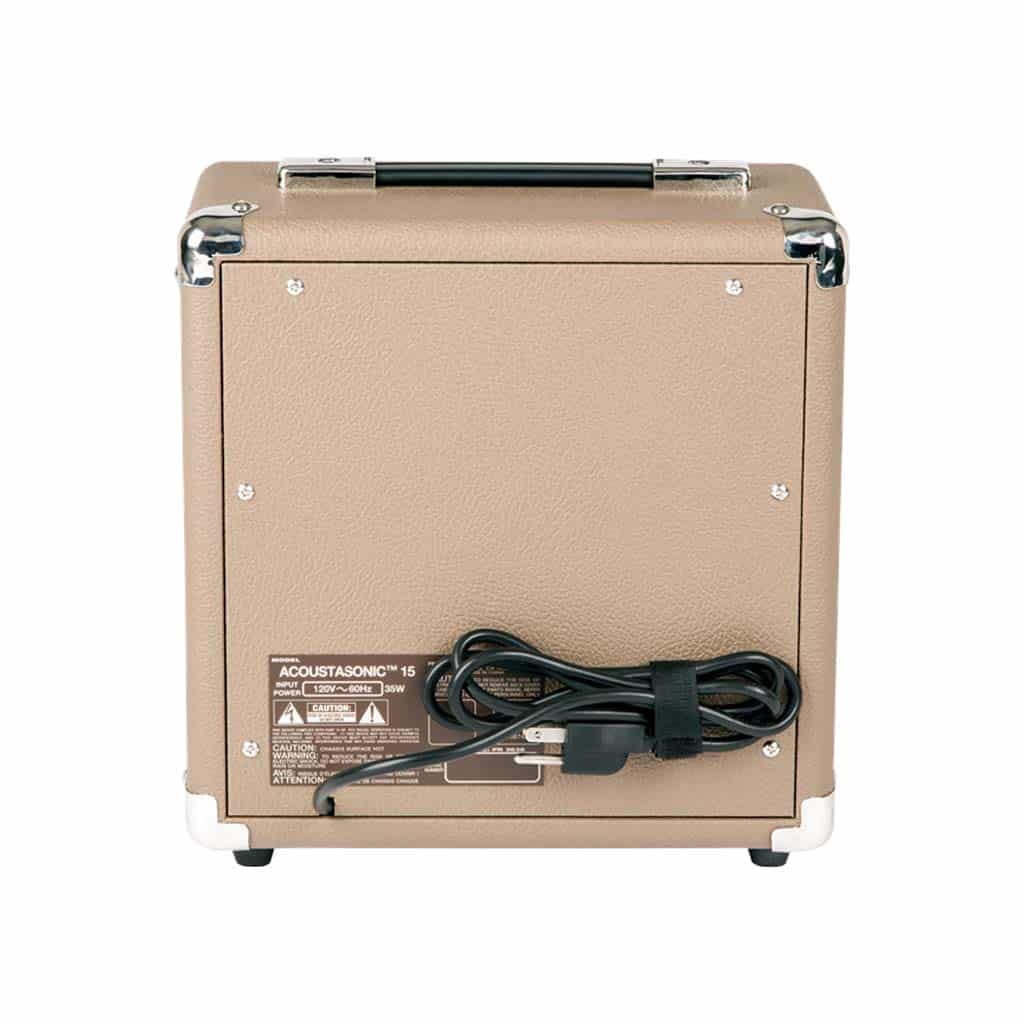 Fender Acoustasonic™ 15 Acoustic Guitar Amplifier - Image 4