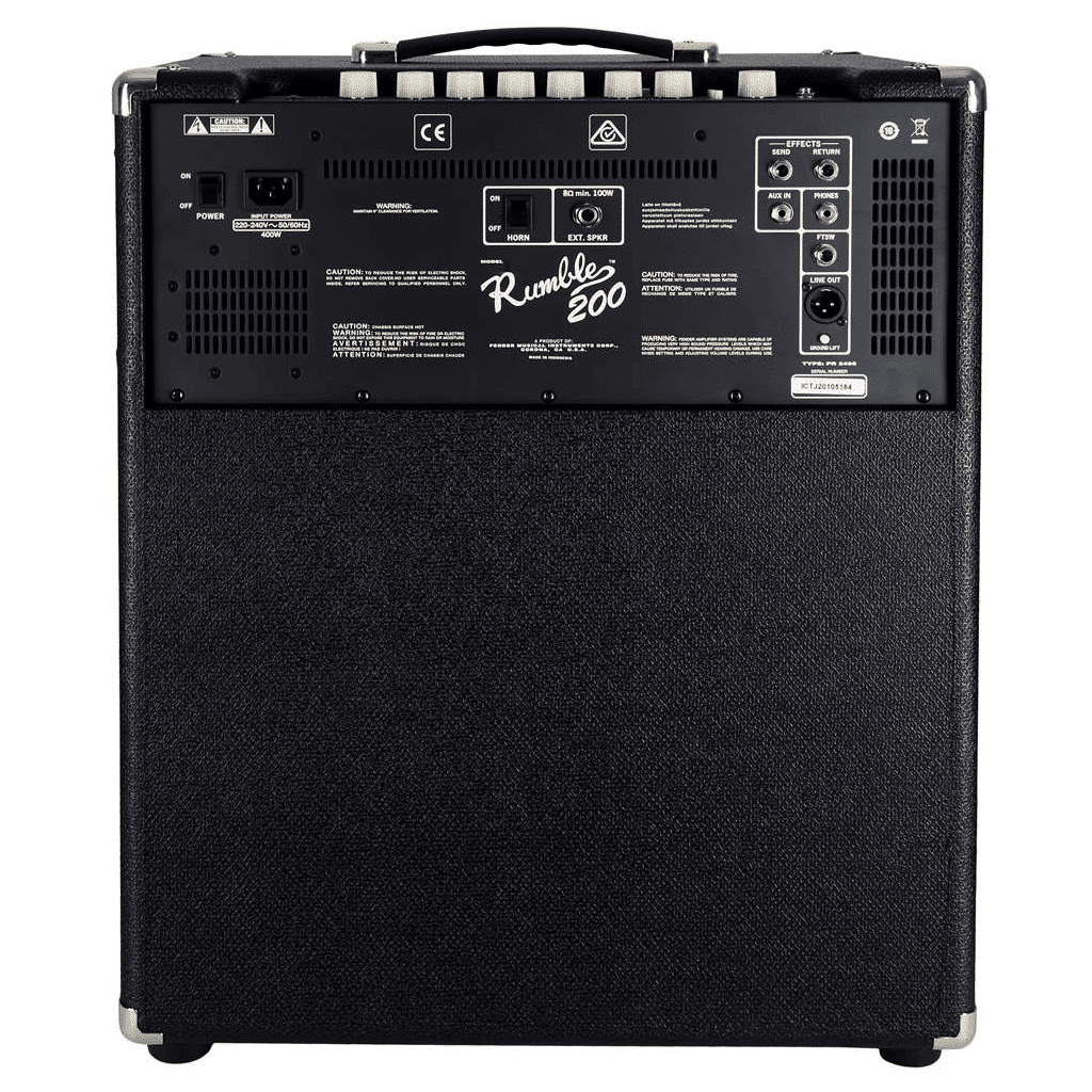Fender Rumble 200 (V3) Bass Combo Amp - Image 2