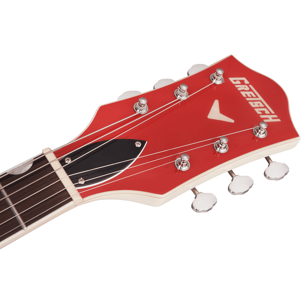 Gretsch G5410T Limited Edition Electromatic® "Tri-Five" Hollow Body Guitar with Bigsby®- Two-Tone Fiesta Red/Vintage White - Image 6