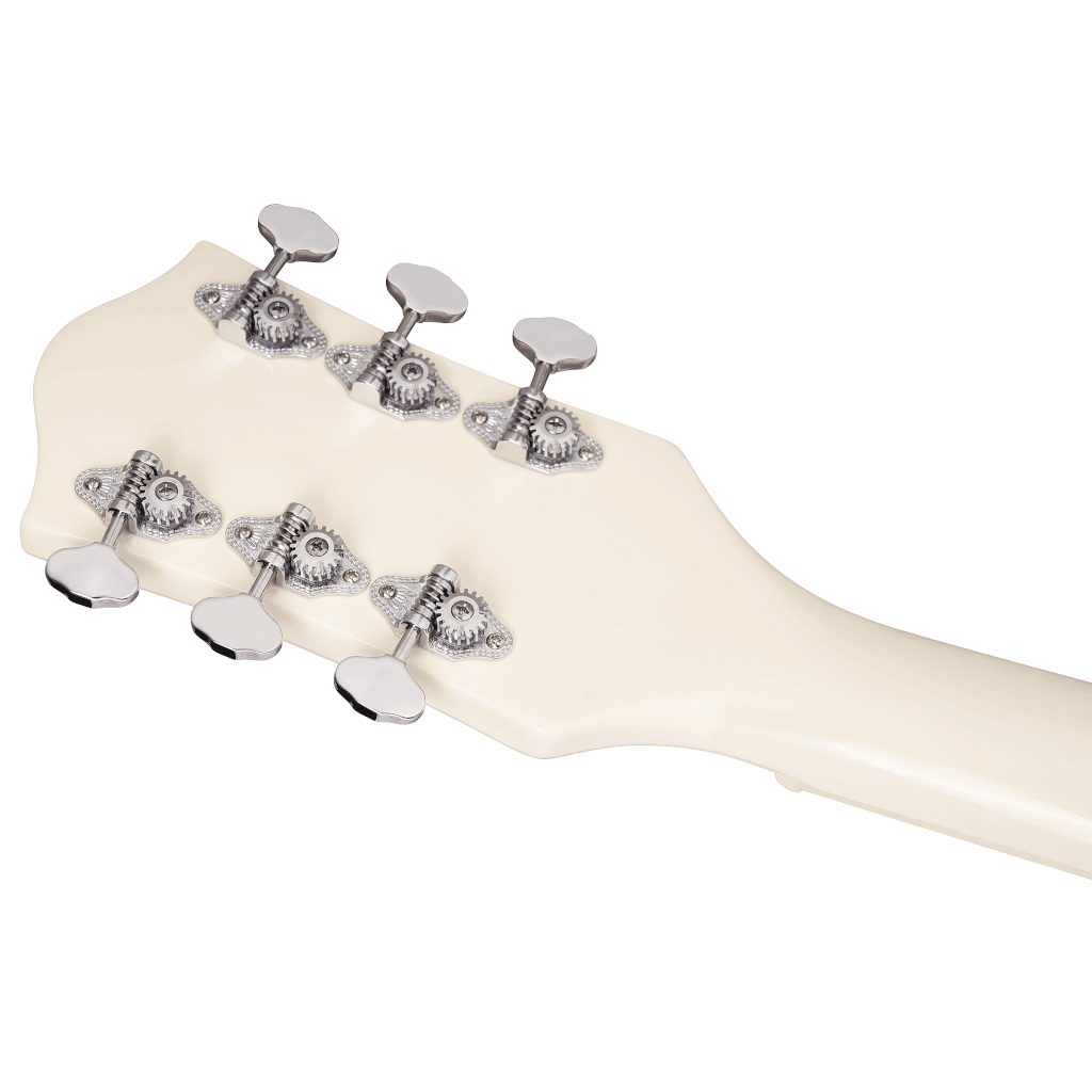 Gretsch G5410T Limited Edition Electromatic® "Tri-Five" Hollow Body Guitar with Bigsby®- Two-Tone Fiesta Red/Vintage White - Image 7