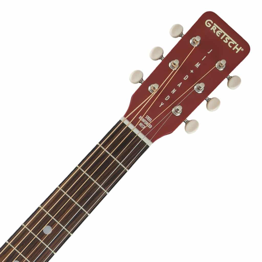 Gretsch G9500 Jim Dandy FSR - Chieftain Red Burst - Image 3