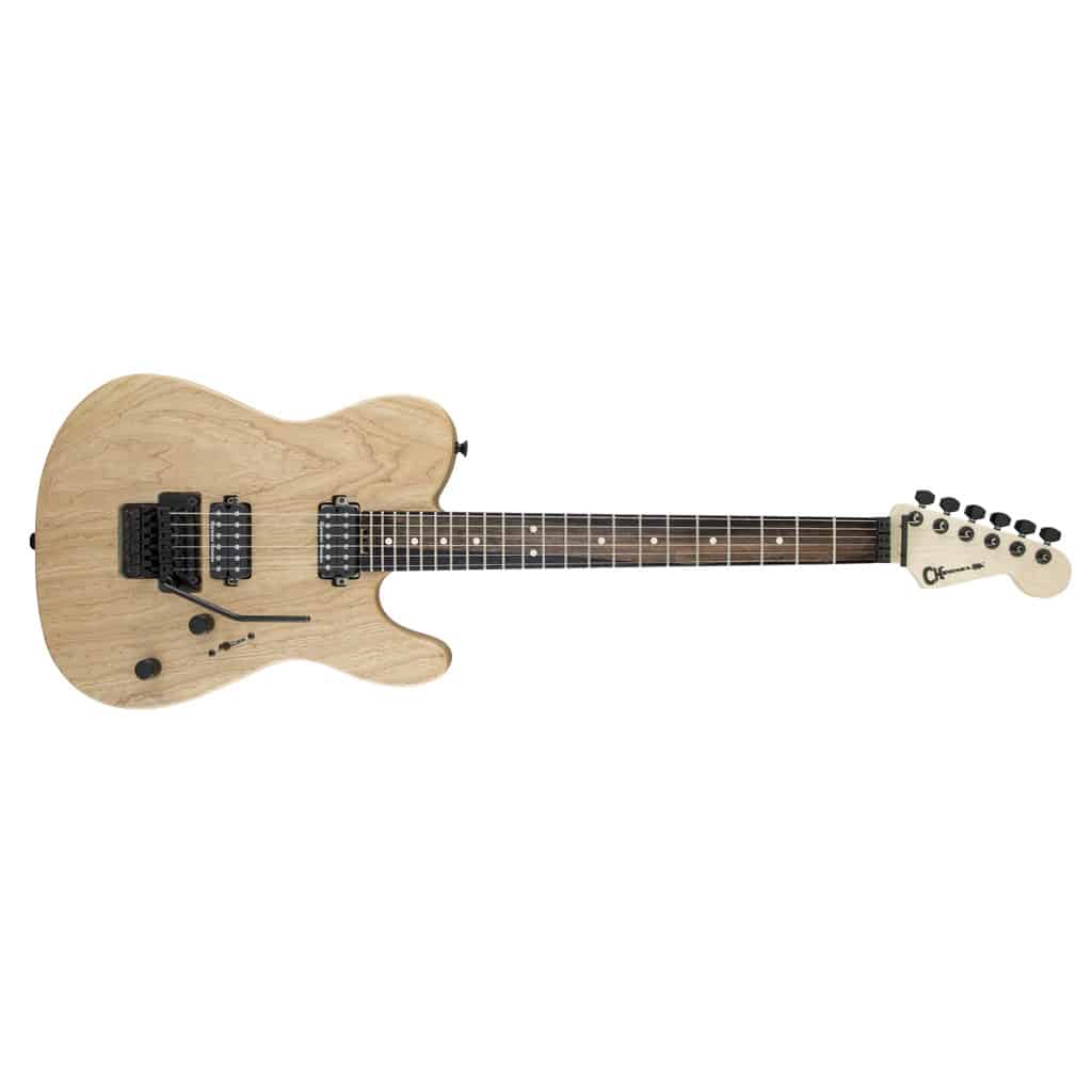 Charvel Pro-Mod San Dimas Style 2 HH FR w/ Ebony Fretboard - Natural Ash - Image 5