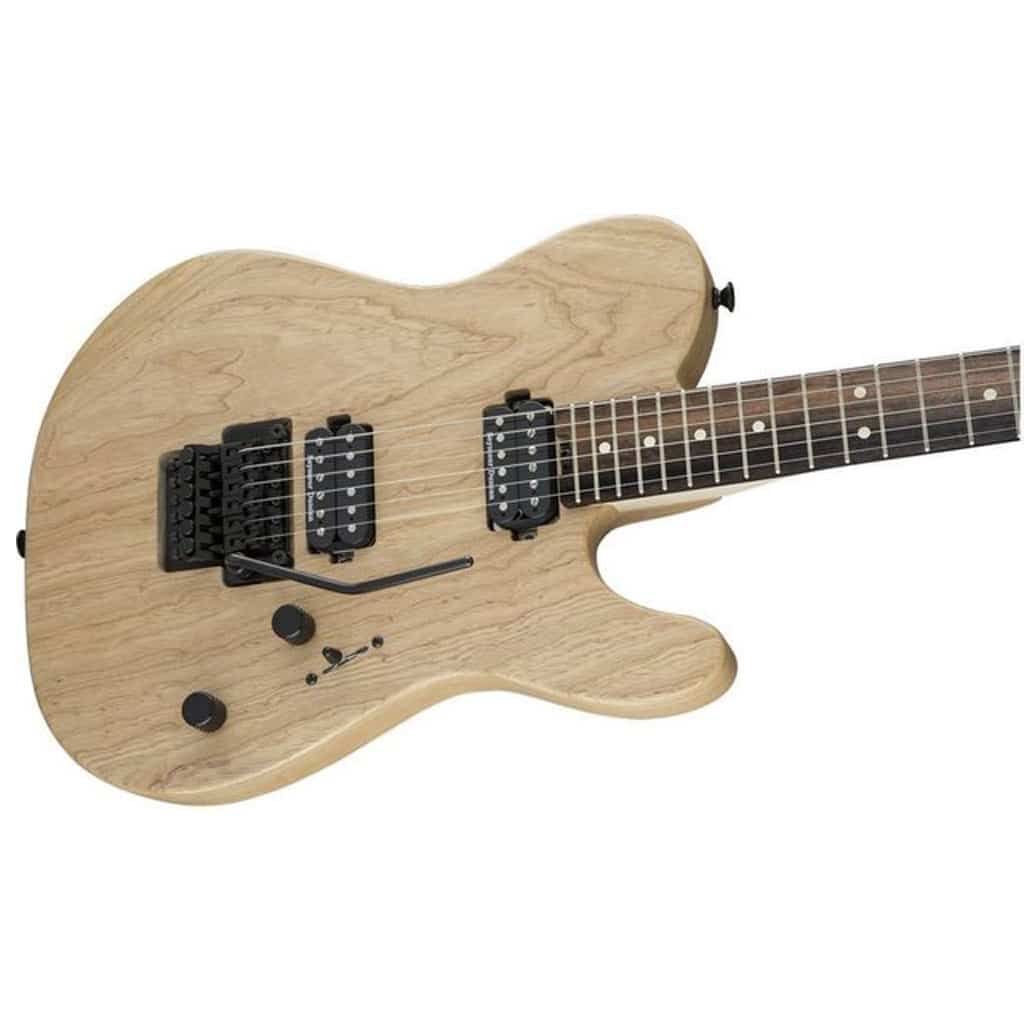 Charvel Pro-Mod San Dimas Style 2 HH FR w/ Ebony Fretboard - Natural Ash - Image 3
