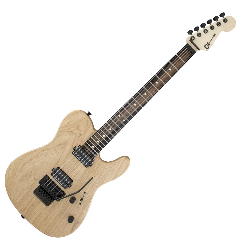 Charvel Pro-Mod San Dimas Style 2 HH FR w/ Ebony Fretboard - Natural Ash - Image 2