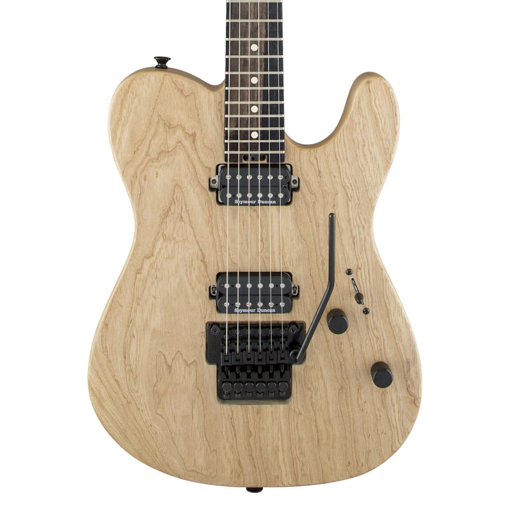 Charvel Pro-Mod San Dimas Style 2 HH FR w/ Ebony Fretboard - Natural Ash