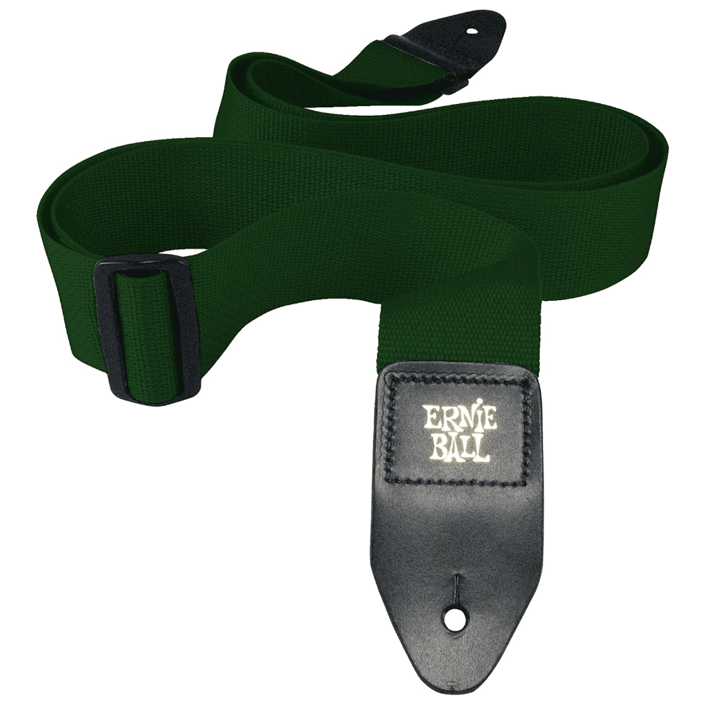 Ernie Ball Polypro Guitar Strap - Forest Green
