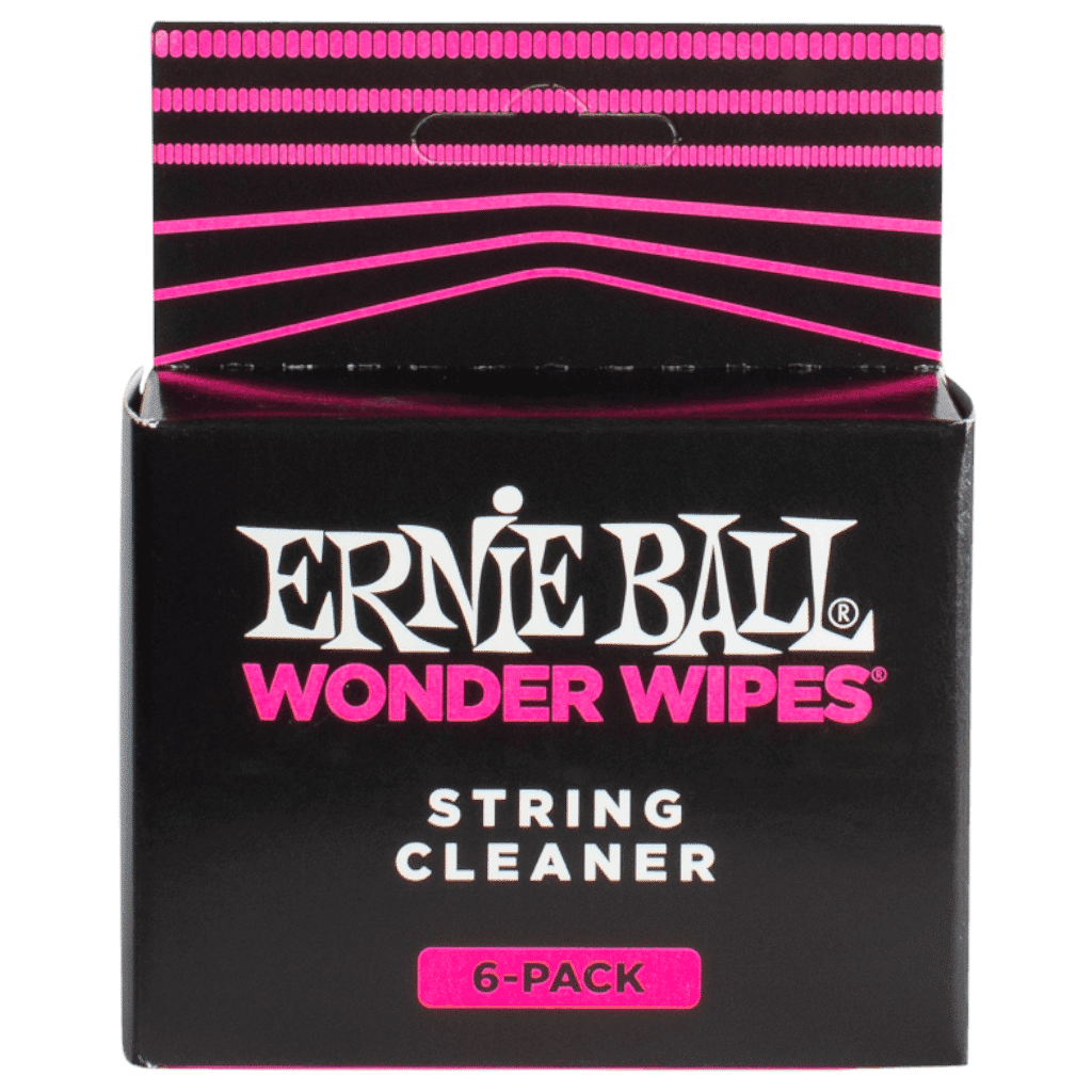 Ernie Ball Wonder Wiper String Clearer Wipers - 6 Pack
