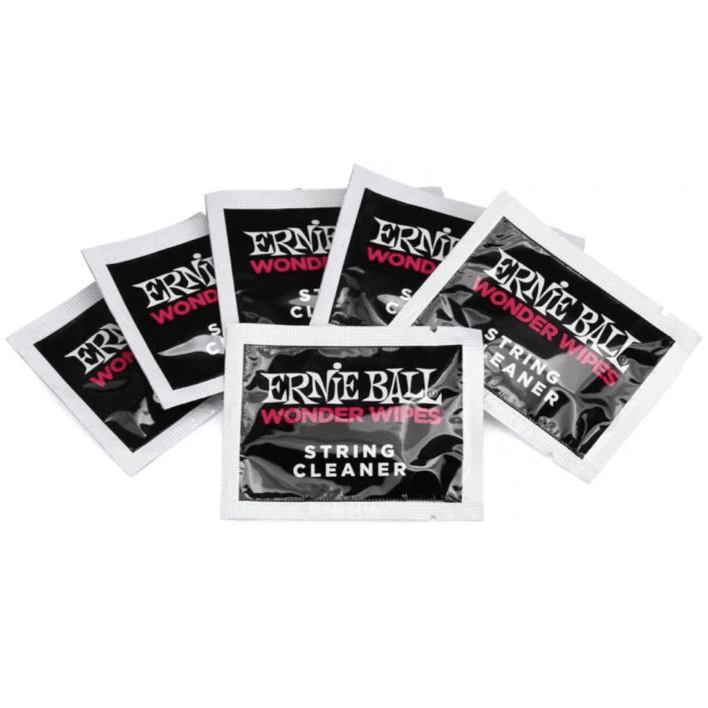 Ernie Ball Wonder Wiper String Clearer Wipers - 6 Pack - Image 2