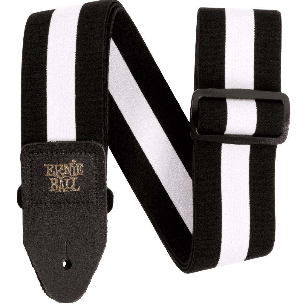 Ernie Ball Stretch Comfort White Guitar Strap